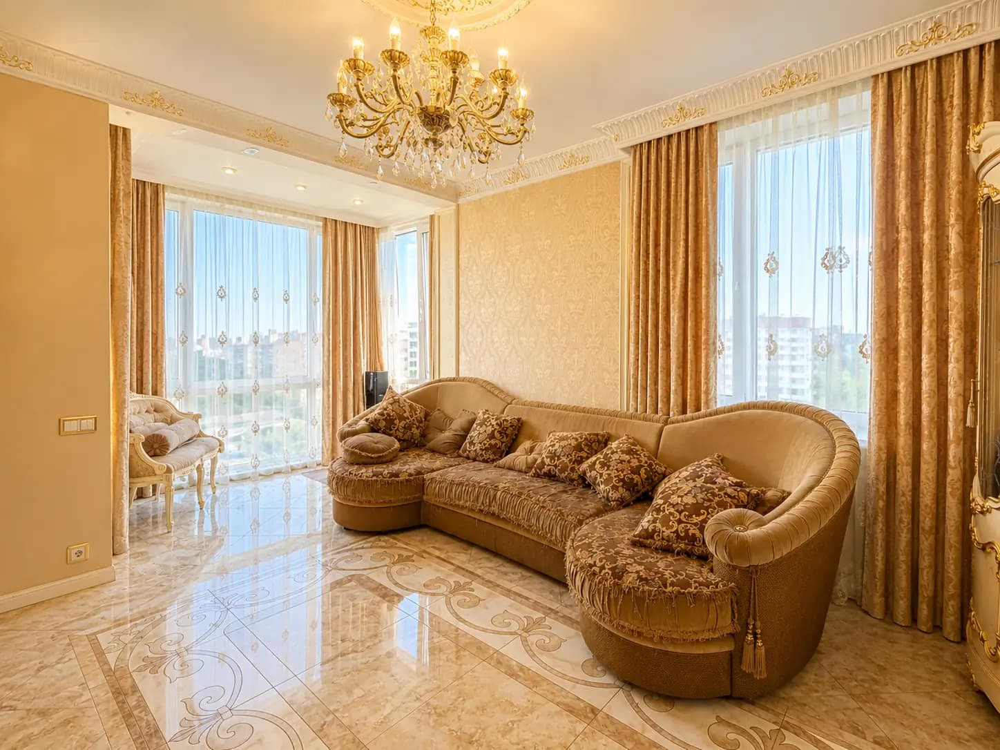 3-комнатная квартира 105 м² в ЖК «Мосфильмовский» — фото 4