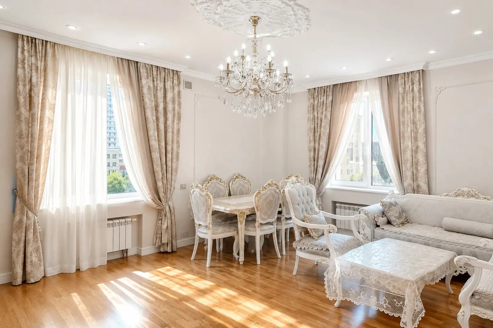 4-комнатная квартира 140,8 м² в ЖК «Мосфильмовский» — фото 3
