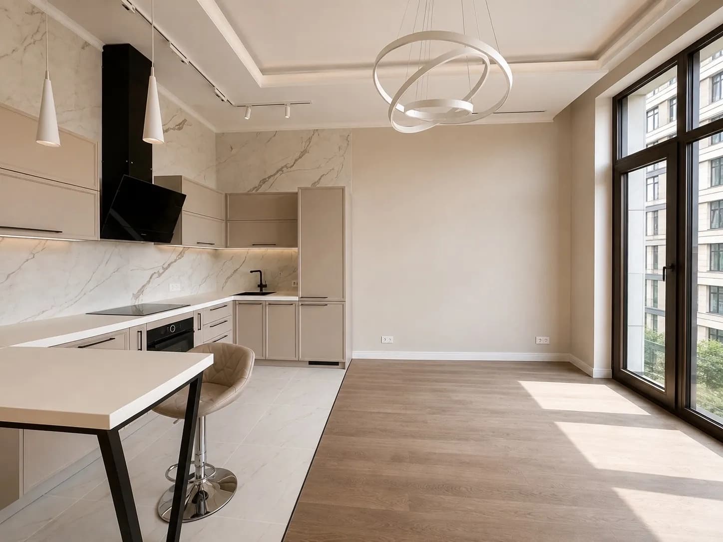 1-комнатная квартира 54,9 м² в ЖК «Река» — фото 4