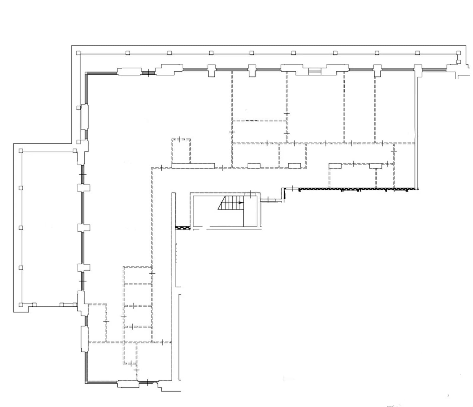 Планировка: помещение 492,2 м² в ЖК «Событие»