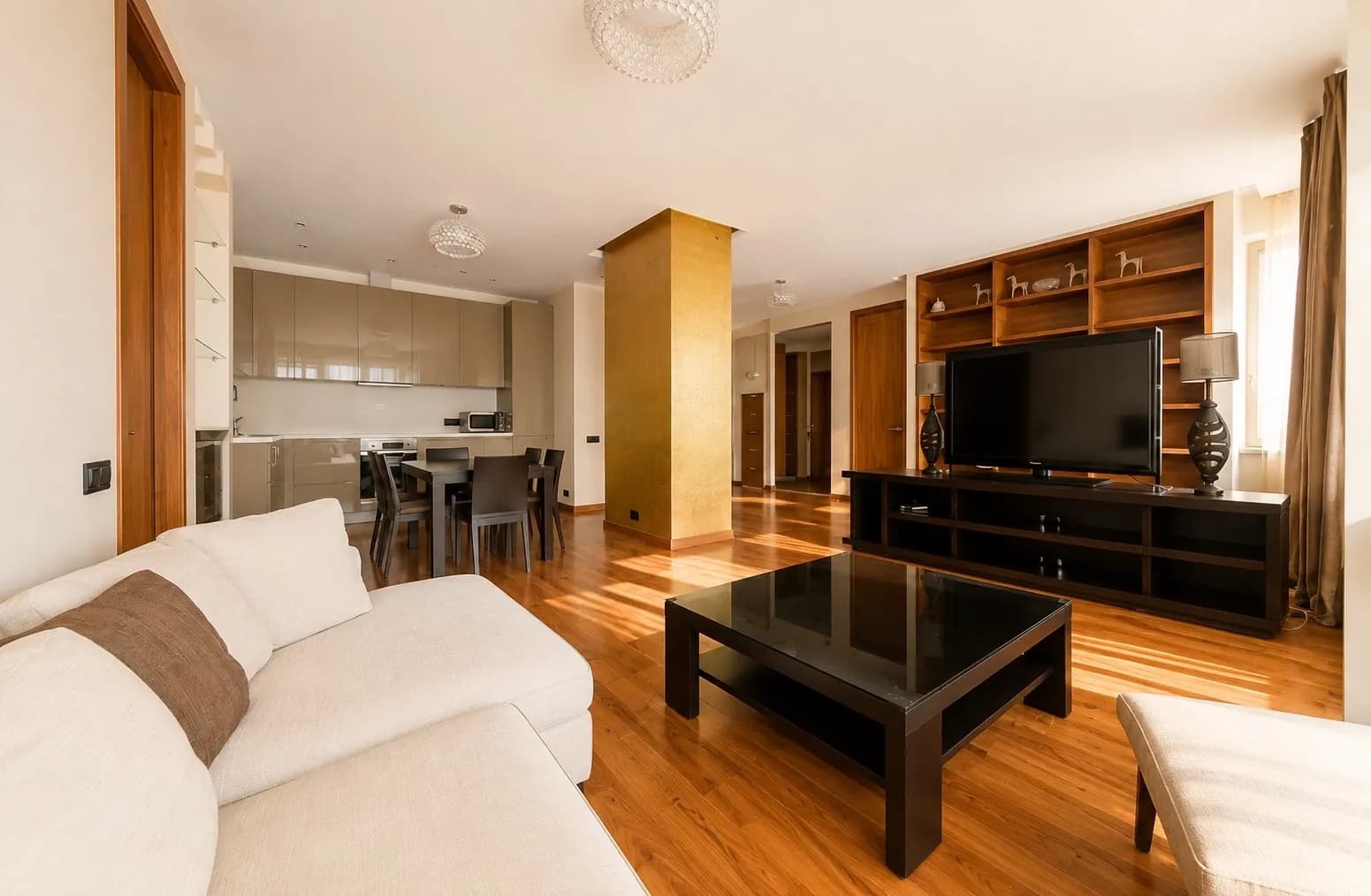 3-комнатная квартира 140 м² в ЖК «Воробьёвы горы» — фото 1